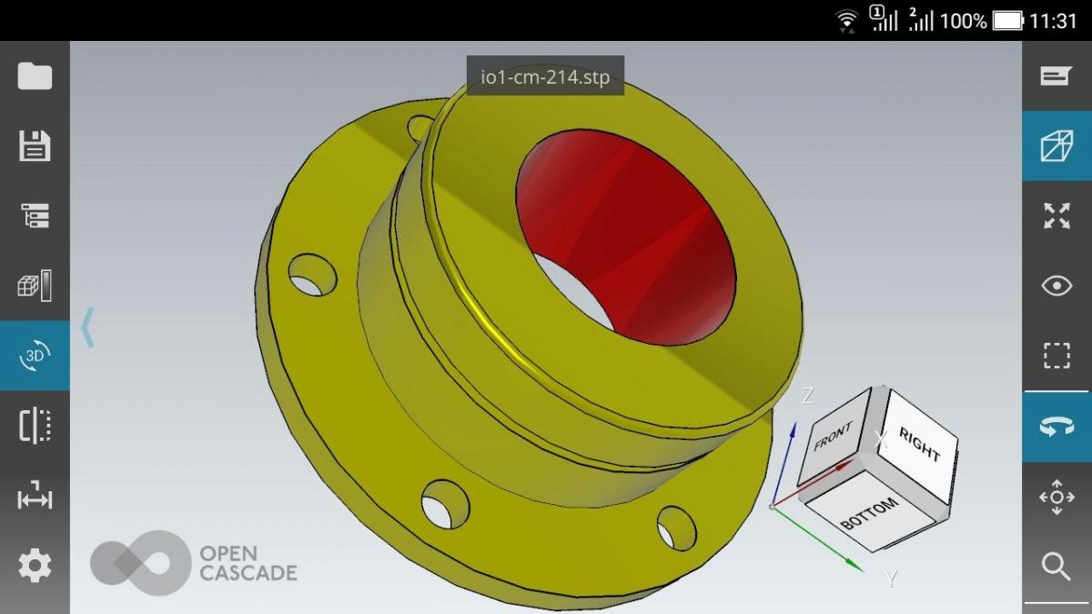 Cad assistant. Open cascade sas. open cascade technology. open cascade.