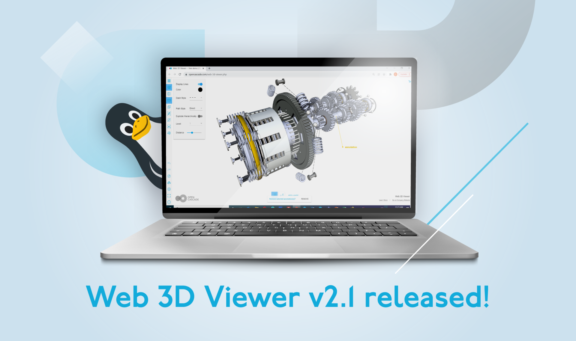 Open Cascade releases a new version of Web 3D Viewer - 2.1! - Open Cascade